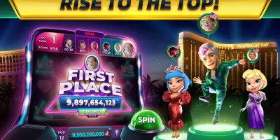 Online casino interface