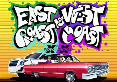 East Coast vs West Coast icon